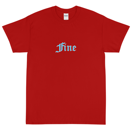 Red Fine Tee