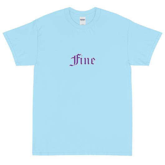 Blue Fine Tee
