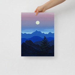 Moonrise at Sunset by Cam Cunningham, 12