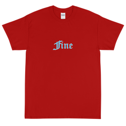 Red Fine Tee